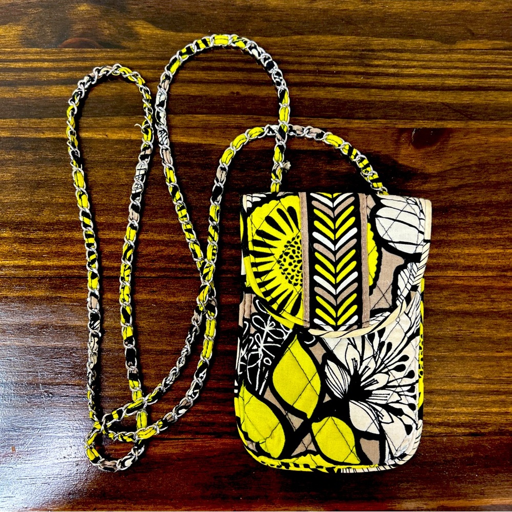 Vera Bradley Mini Hipster Crossbody Bag Floral Summer All N 1 Clutch Cell Phone